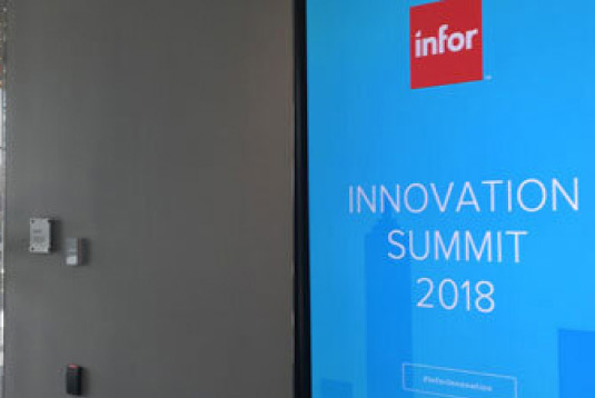 Infor Innovation Summit signage