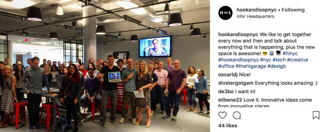 Hook & Loop team in NYC